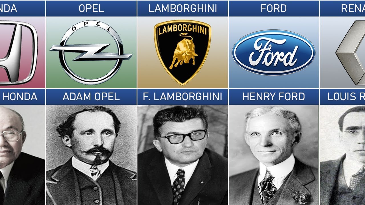 Legends of the Auto Industry: Founders of Iconic Car Companies Worldwide