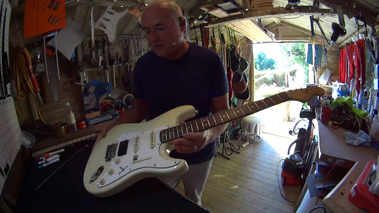 Electric guitar neck relief - what it IS and ISN'T for