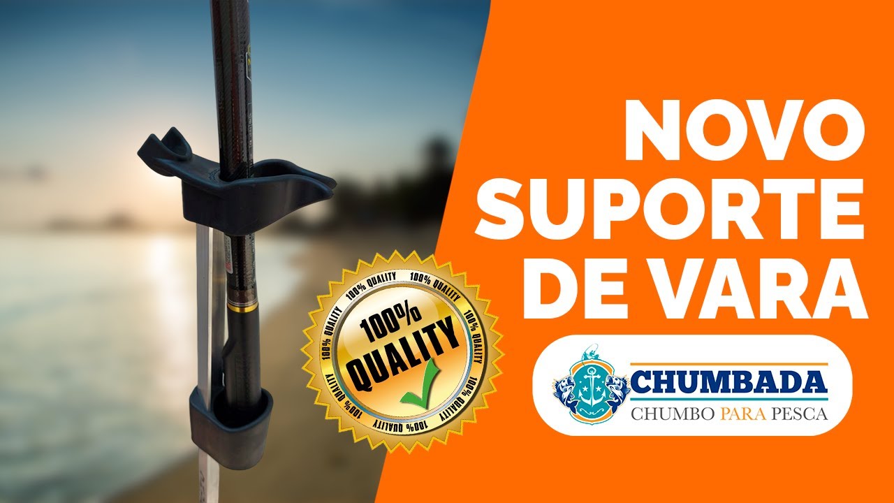 Novo SUPORTE DE VARA - Testado e aprovado!! ( fincador, apoio, espera, calão ou suporte para caniço)