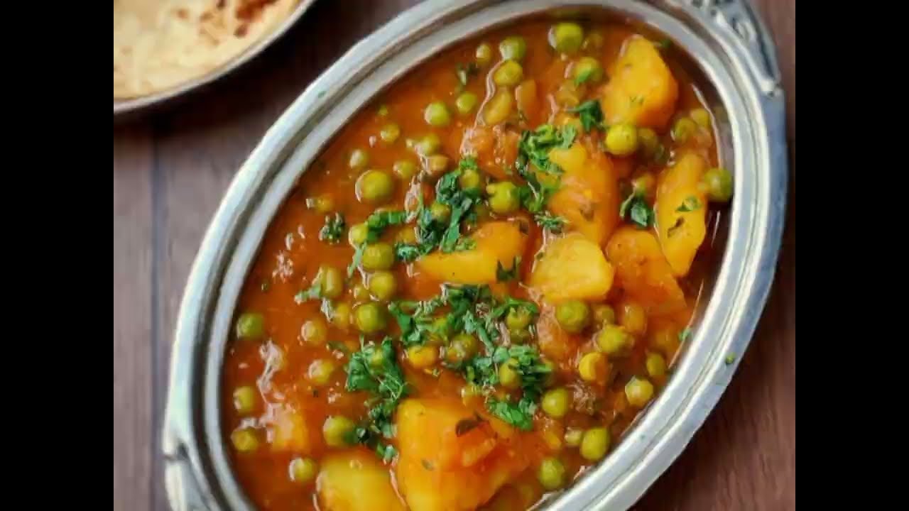 |aloo mater ka salan bnany ka trika