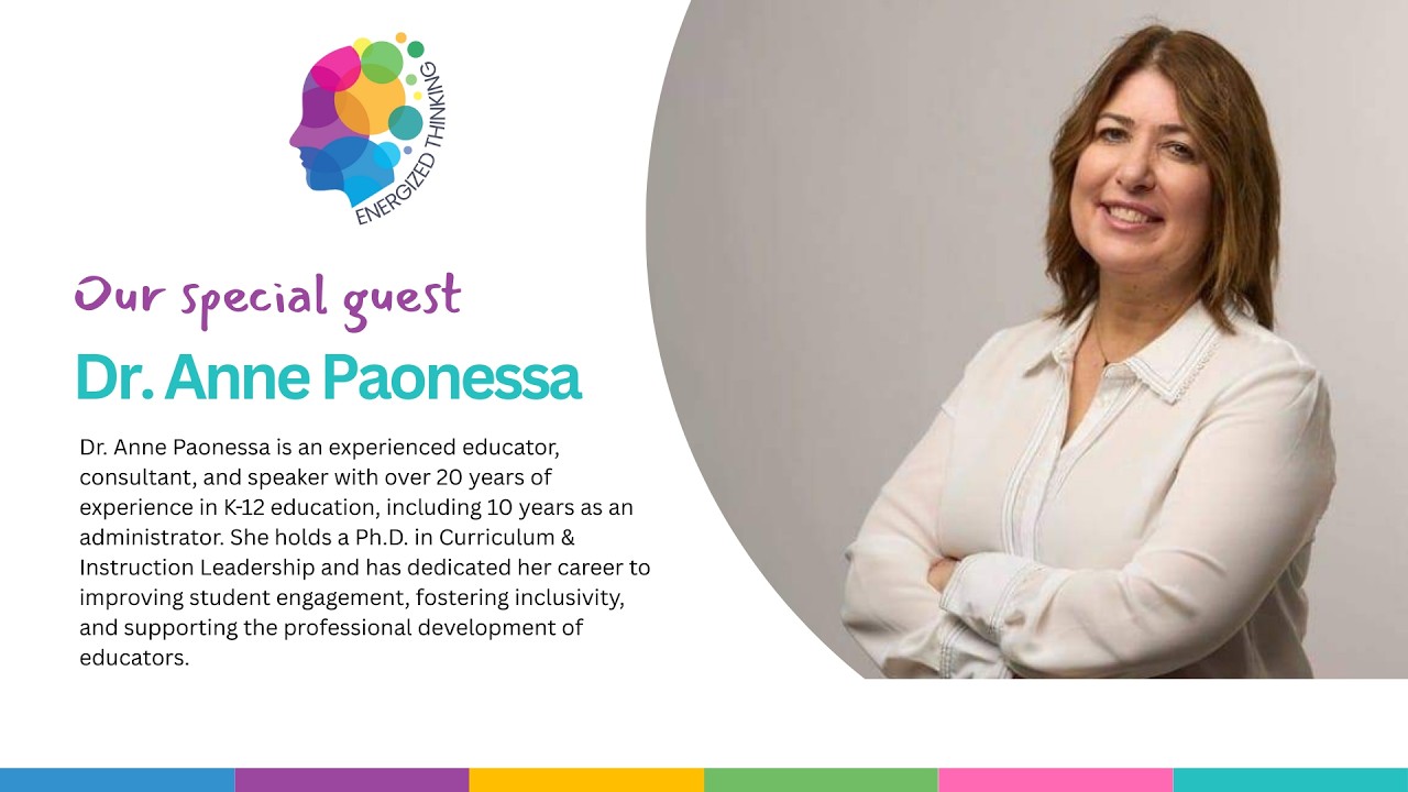 Dr. Anne Paonessa is an experienced educator, consultant, and speaker