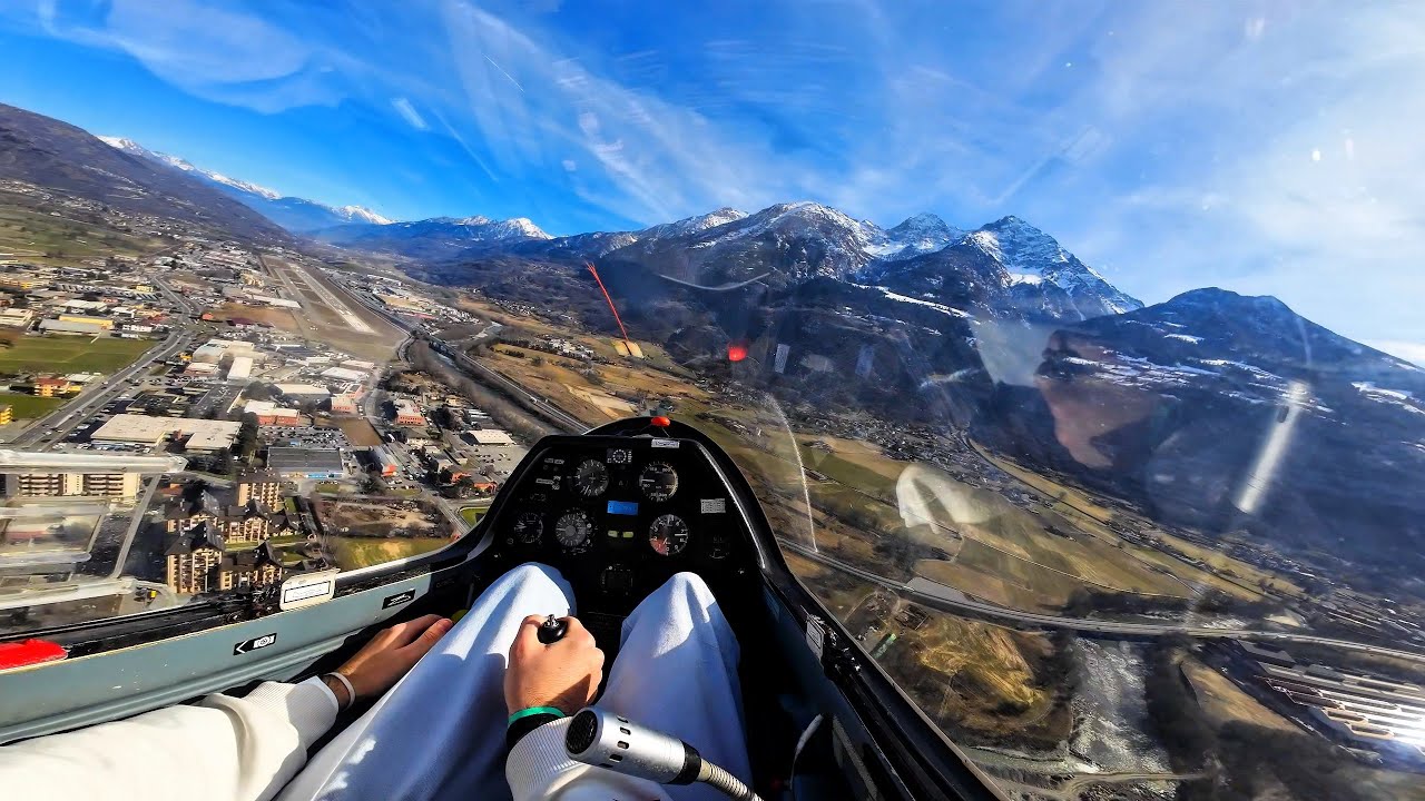 Landing at Aosta(LIMW) Airport 🇮🇹