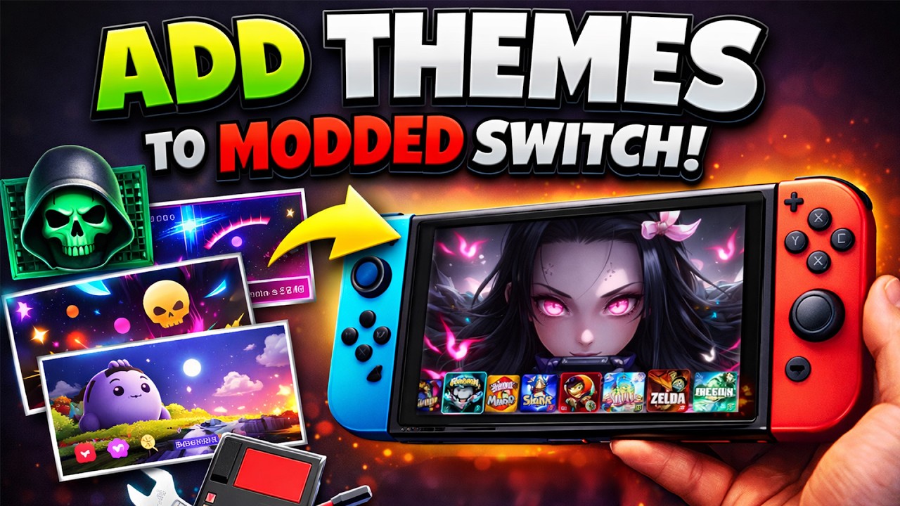 Как установить пользовательские темы на Nintendo Switch (простое руководство 2026 года)