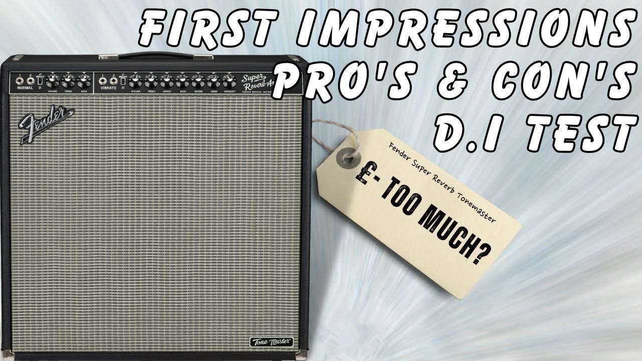I Bought A FENDER TONE MASTER SUPER REVERB |  Yes, Its Still Too Loud.