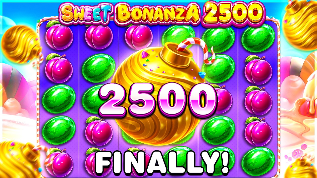 W KOŃCU BOMBA 2500X W GRZE SWEET BONANZA 2500!!