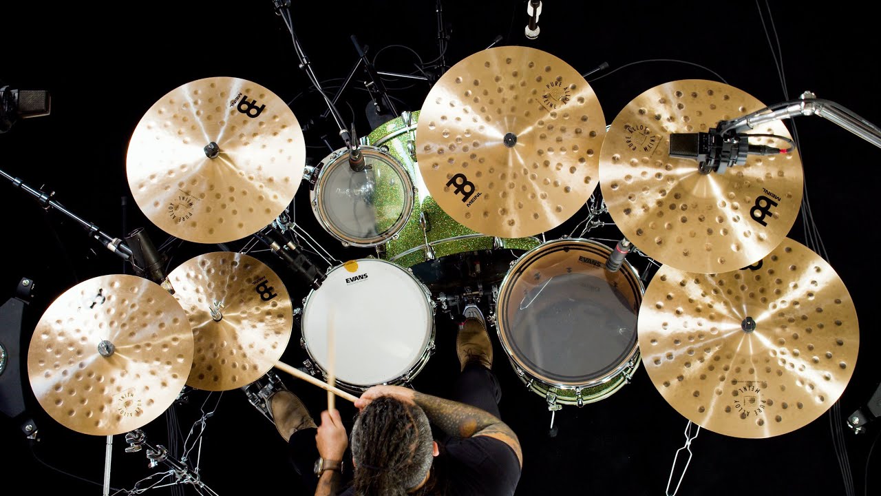 Meinl Cymbals - Pure Alloy Extra Hammered - Adam Tuminaro "Street Cat" Demo