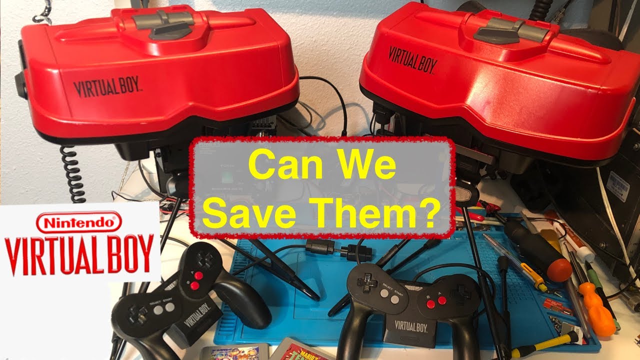 Ремонт VirtualBoy... Исправление проблемы с дисплеем
