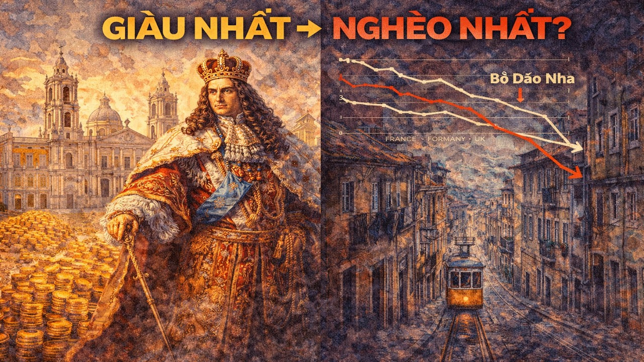 Bồ Đào Nha: Từ Đế Chế Hoàng Kim Đến Nghèo Nhất Tây Âu