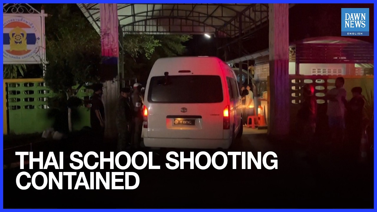 Police Secure Thai School After Gunman Opens Fire, Detained | Dawn News English