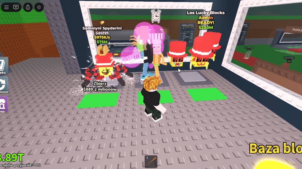 M&Oacute;J DZIADEK OTWIERA LUCKY BLOCKI I TRAFIA TO! #8