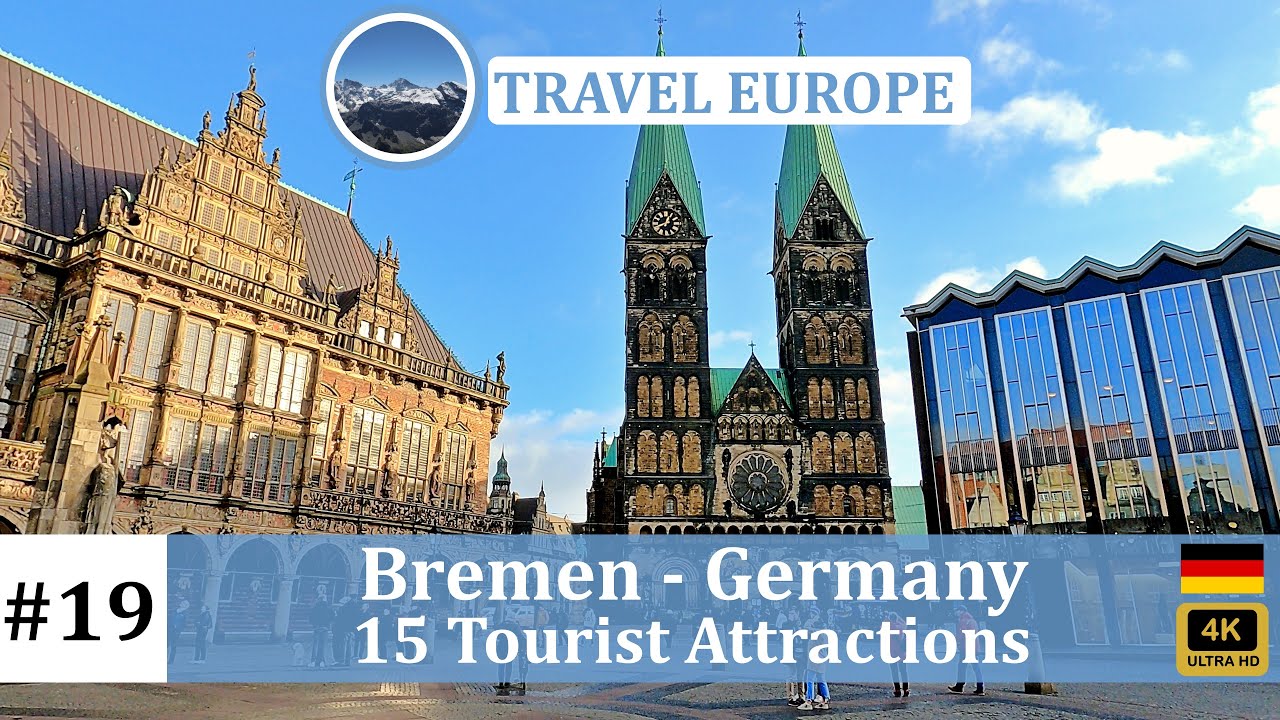 Bremen, Germany | 15 Tourist Attractions | Walking Tour | 4K ULTRA HD | GoPro HERO 9 | Travel Europe