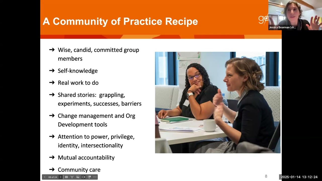 GEO Change Leaders in Philanthropy Fellowship Informational Webinar, January 14, 2025