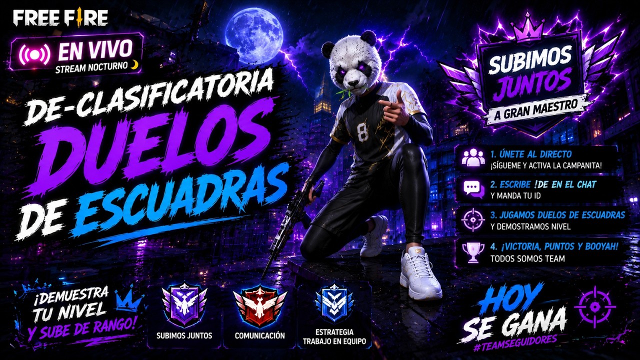 DE CLASIFICATORIA CON SEGUIDORES&hellip; | FREE FIRE EN VIVO | heymenyt #freefire
