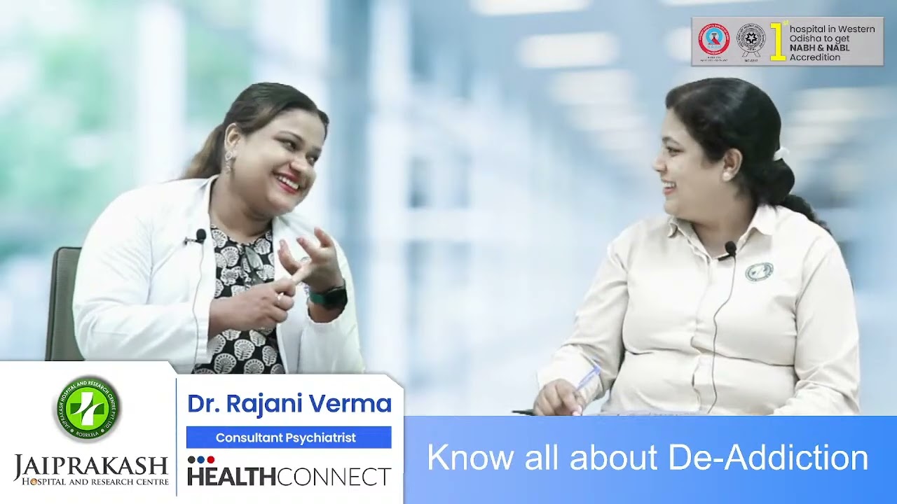 Know all about deaddiction with our expert | JP Hospitals Rourkela