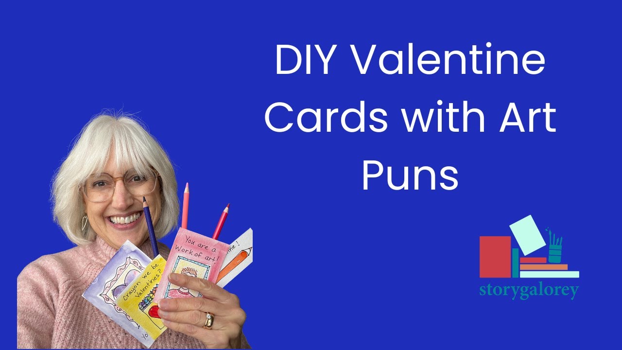 DIY Valentine Cards with Art Puns: Easy Kid Friendly Craft