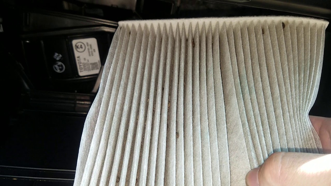 2018 Toyota Corolla How to replace cabin air Filter