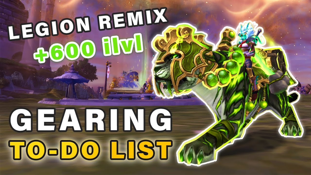 Руководство по экипировке Legion Remix и список дел | Неделя 1 ► World of Warcraft