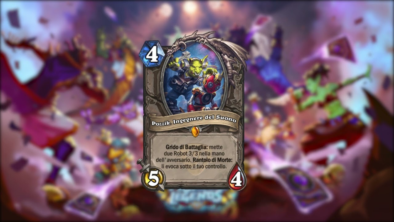 Hearthstone - Italiano - Pozzik, Ingegnere del Suono Linee Vocali