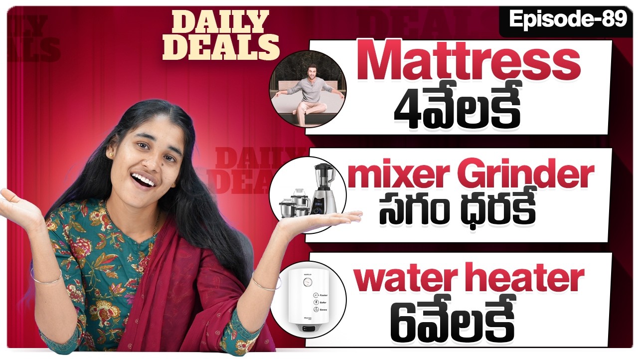 Daily Deals 89⚡ Bumper Offers on Flipkart and Amazon