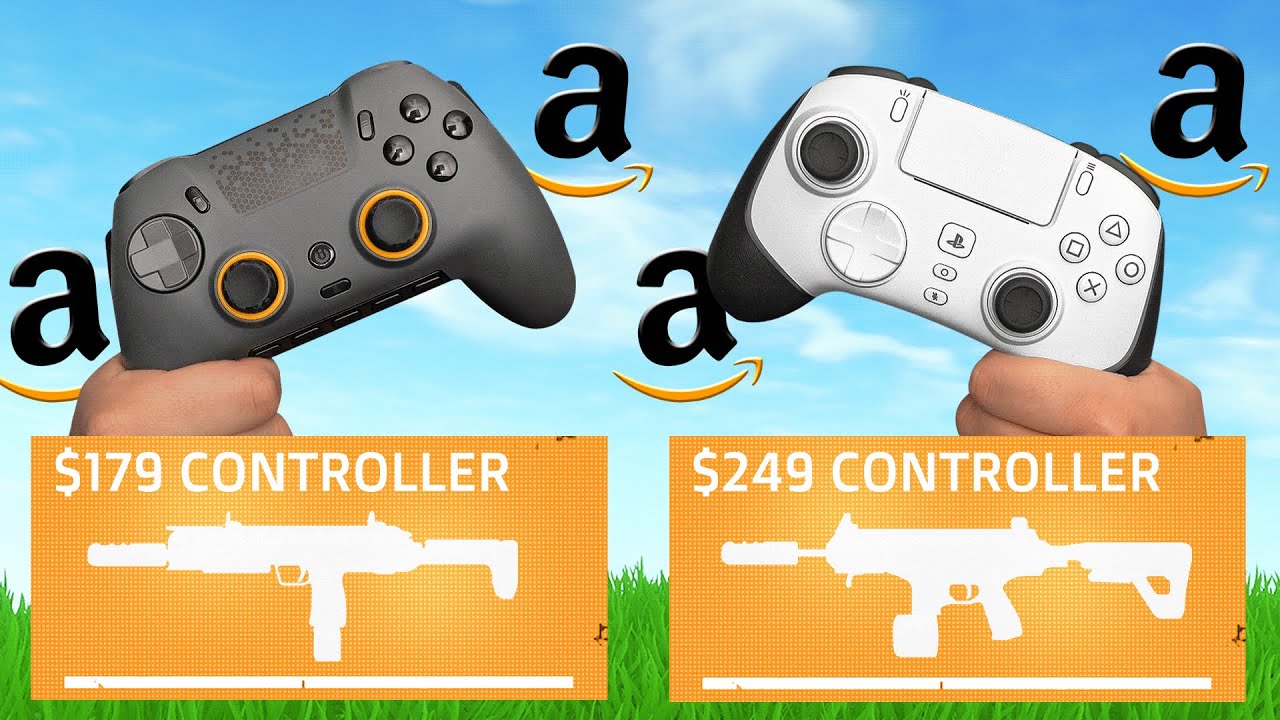 I Won Warzone on the MOST EXPENSIVE Amazon Controllers