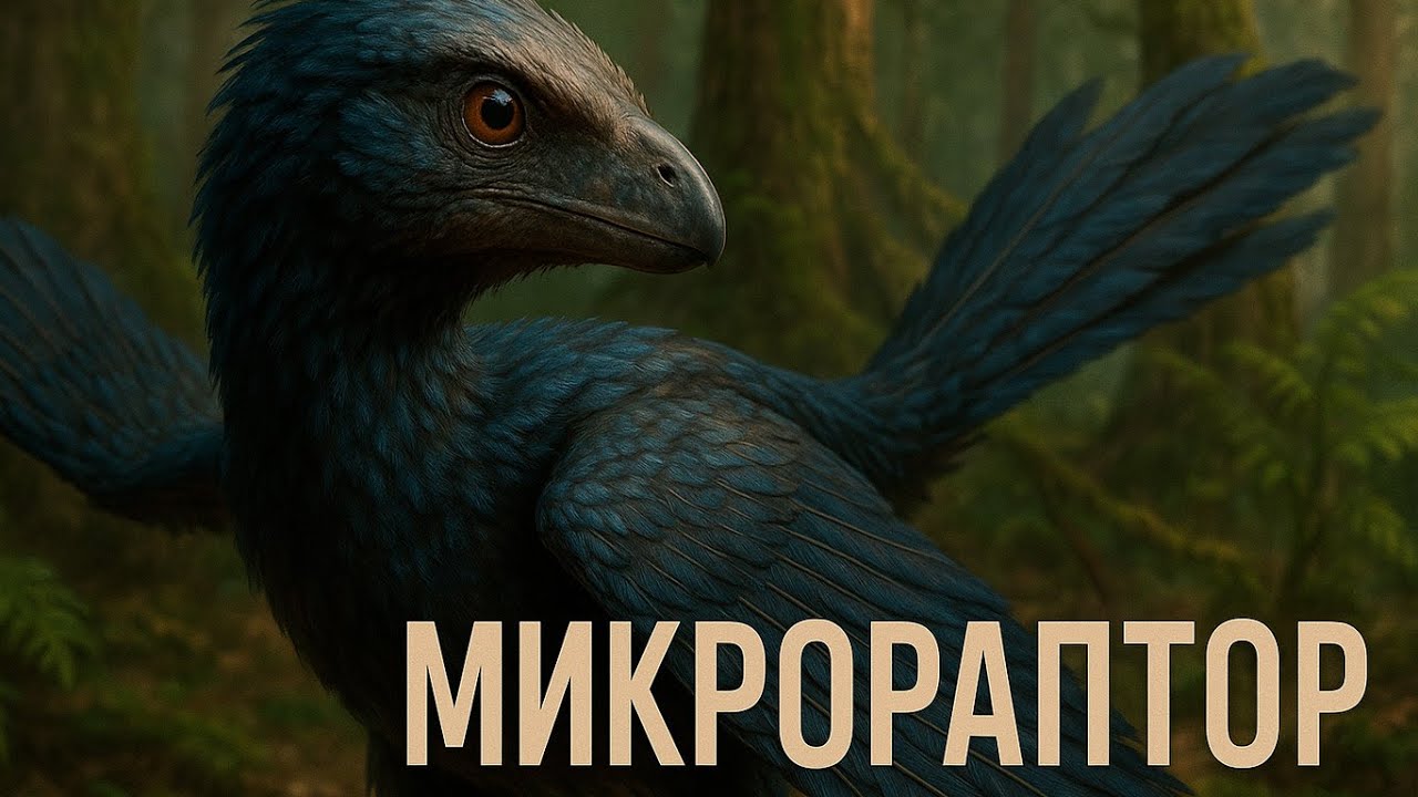 Микрораптор — Самый странный динозавр эпохи мела