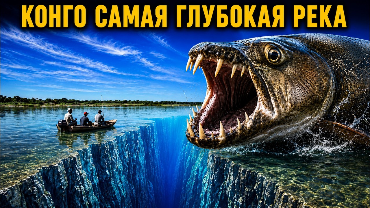 Конго: что скрывает самая глубокая река мира (тайны глубины)