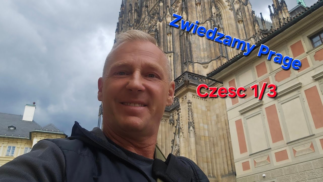 Wycieczka do Czech ,Praga Ogrody,Zamek Pražskỳ hrad i inne atrakcje.Czesc 1/3