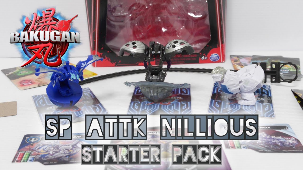 SPECIAL ATTACK NILLIOUS STARTER PACK | Bakugan G3 | BAKUGAN UNBOX