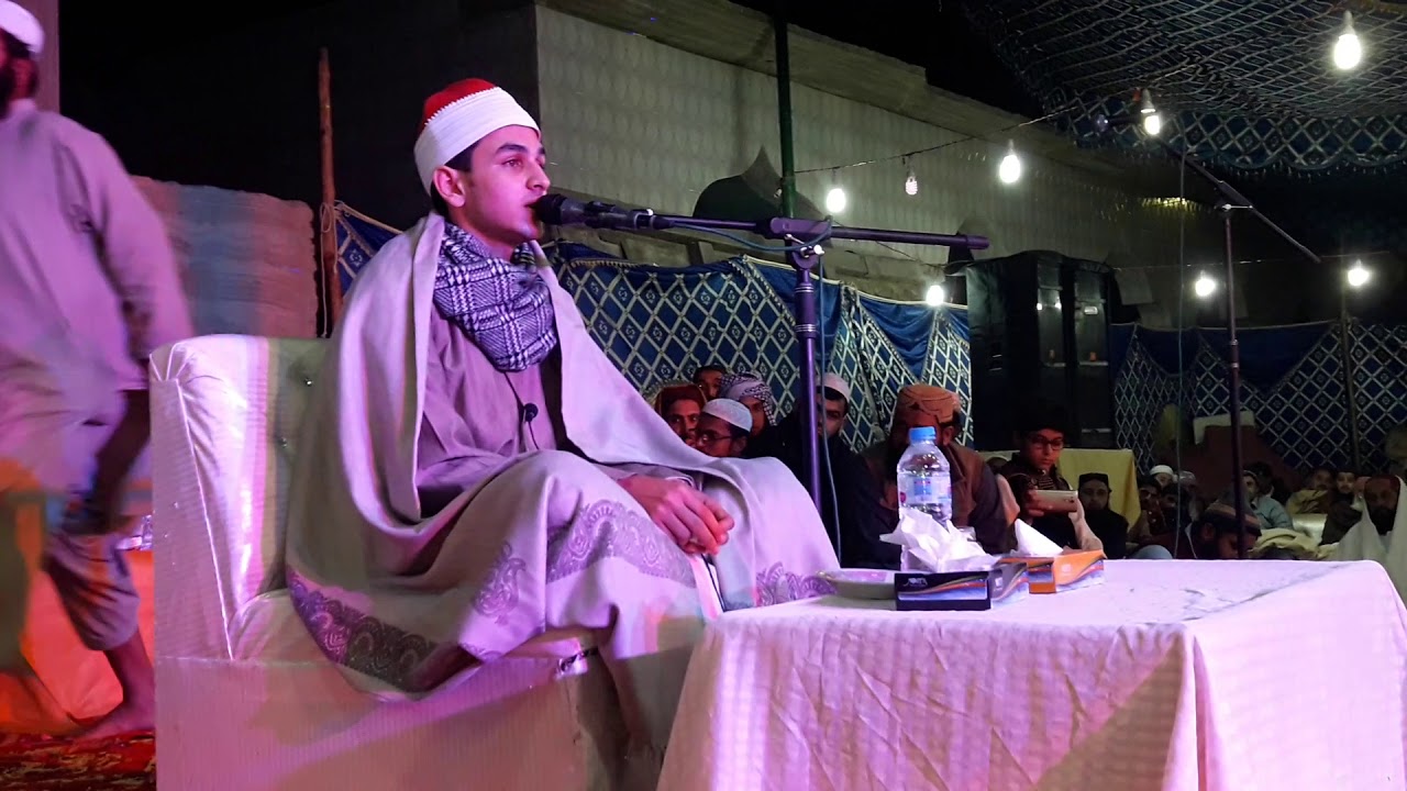 الشيخ القاري محمد جمال احمد شهاب(مصر) تلاوة القرآن الكريم في منطقة ٽنڊو محمد خان الباكستان 2019