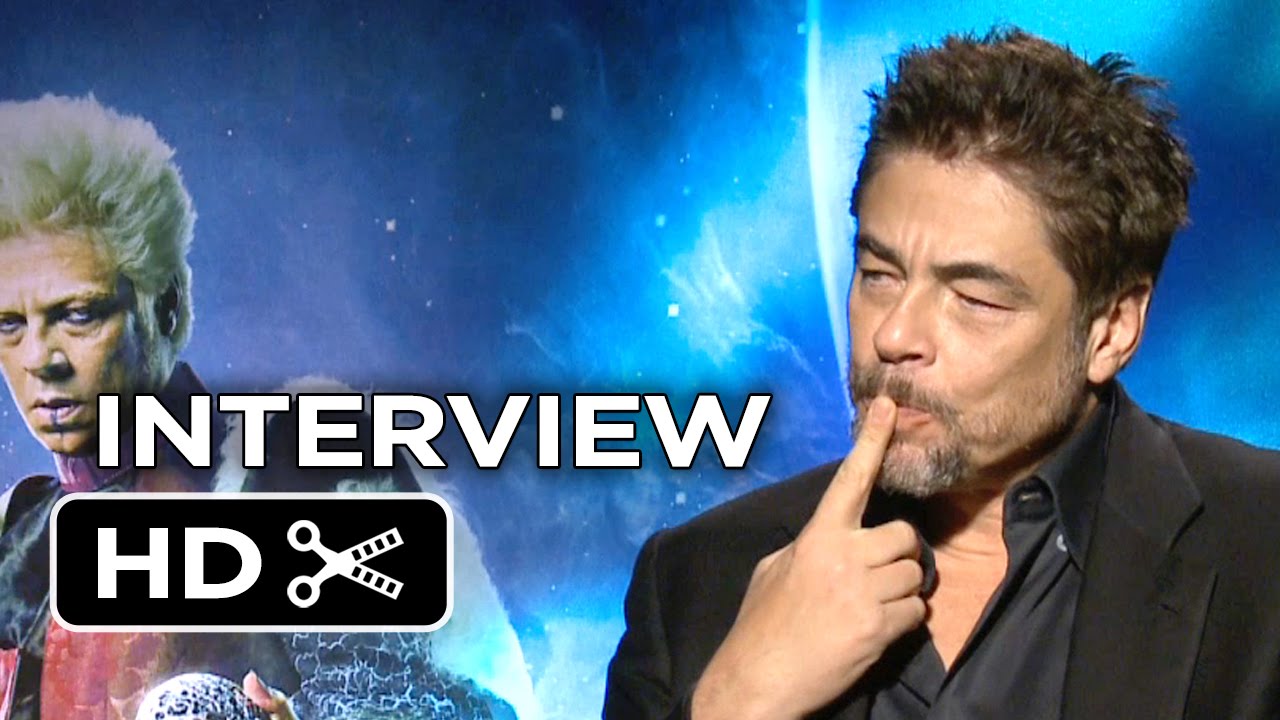 Guardians of the Galaxy Interview - Benicio Del Toro (2014) - Marvel Space Adventure HD
