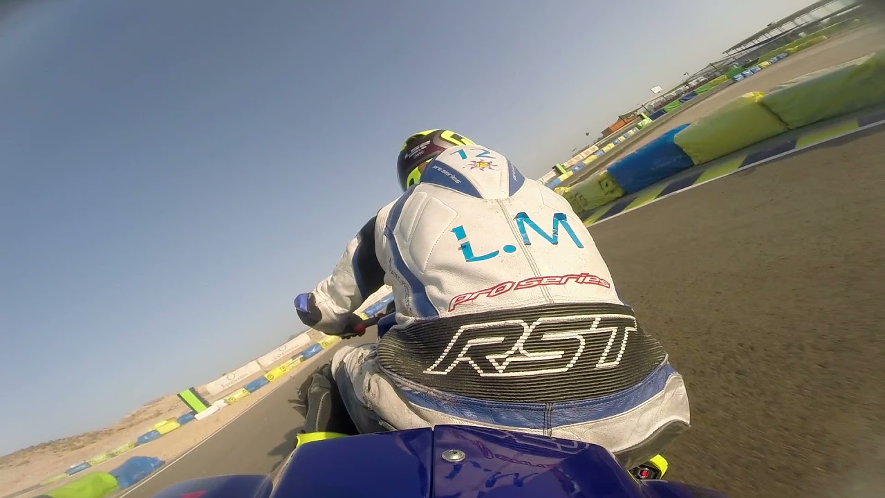 Gass74Karting Kawasaki 300 55 sec laps Villena Circuit