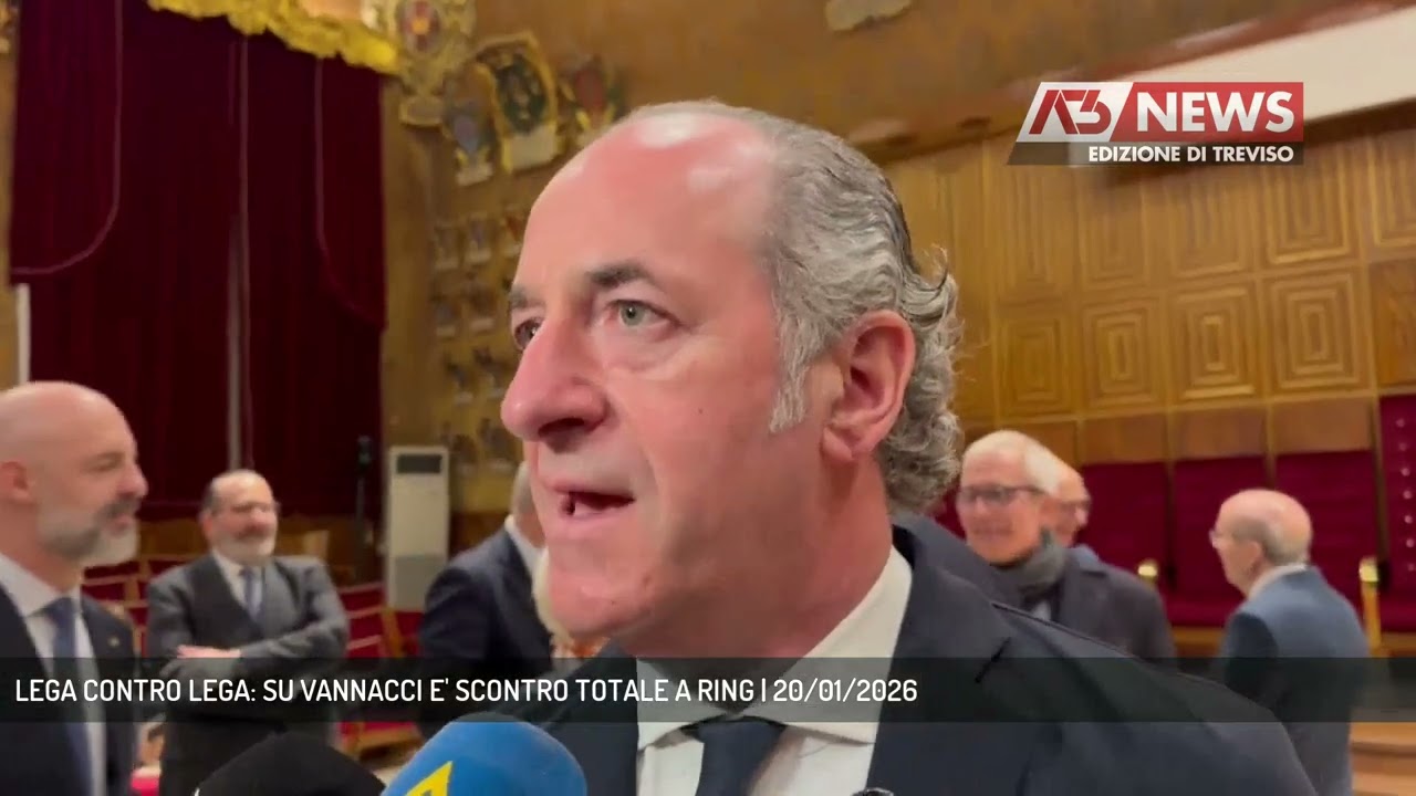 LEGA CONTRO LEGA: SU VANNACCI E' SCONTRO TOTALE A RING | 20/01/2026