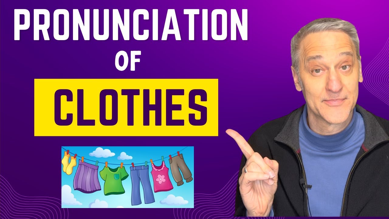 Pronunciation of CLOTHES in English | #shorts
