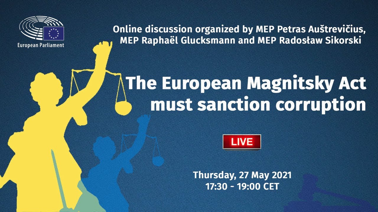 The European Magnitsky Act must sanction corruption