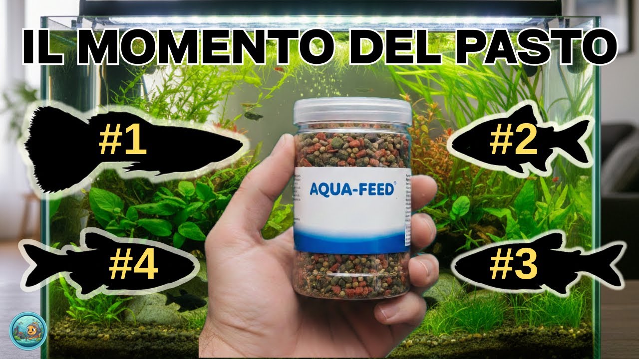 IL MOMENTO DEL PASTO - 4 Pesci Misteriosi !!
