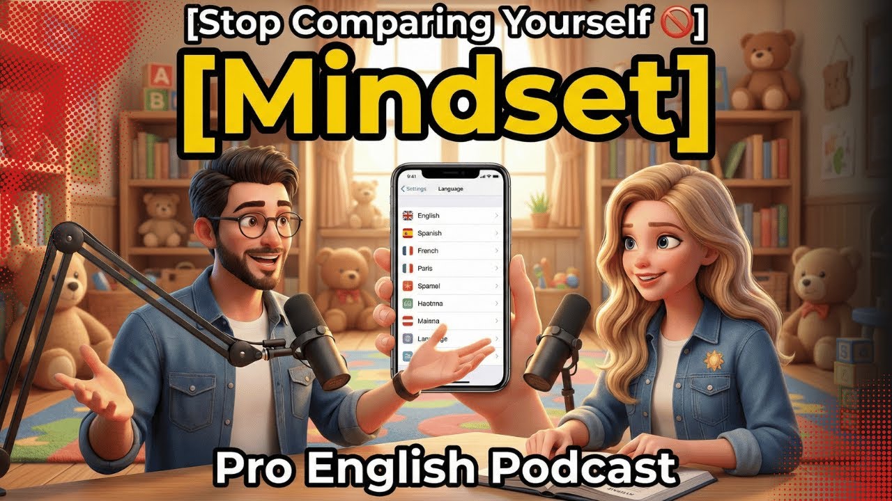 Stop Comparing Yourself 🚫  Mindset Shift  English Pro Podcast