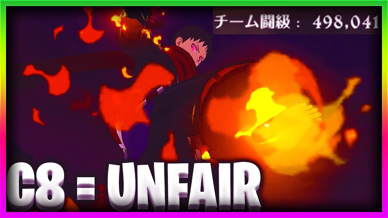 498K+ CP/CC AVEC LA TEAM HARD MÉTA SHINRA (constellation 8 unfair) ! - 7DS: Grand Cross