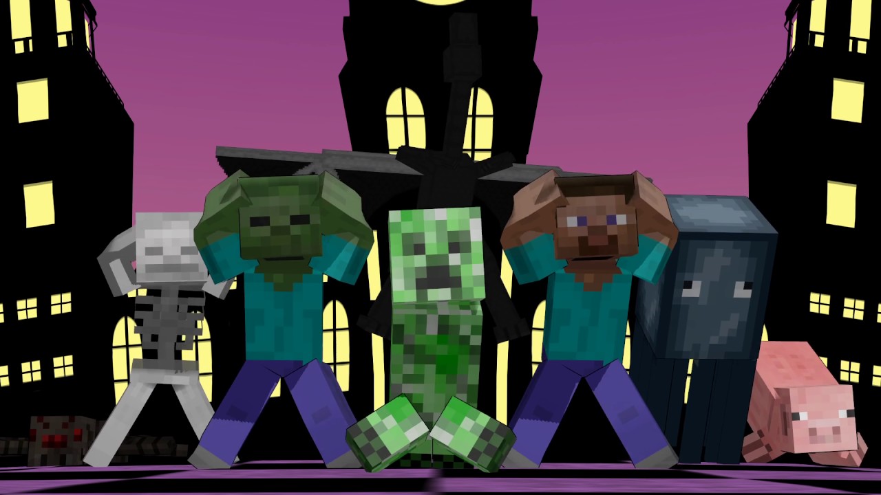 【MMD】 マインクラフトで Happy Halloween !
