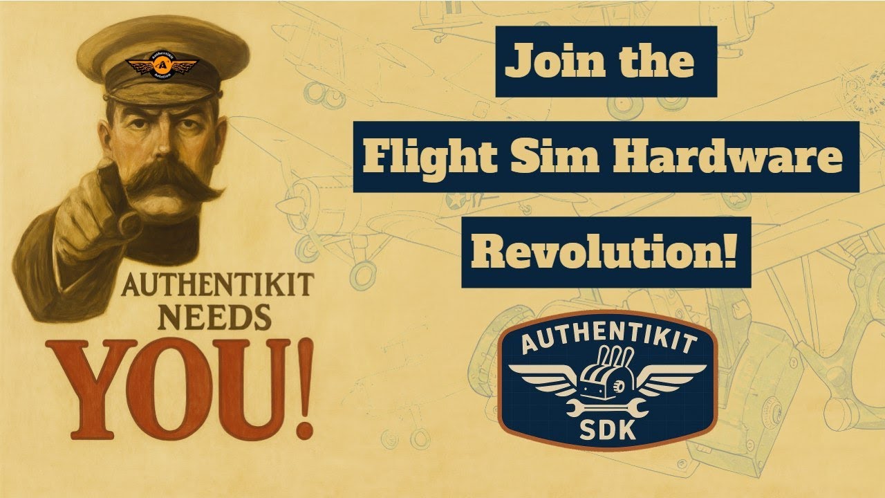 AuthentiKit SDK: Join the flight sim hardware revolution!
