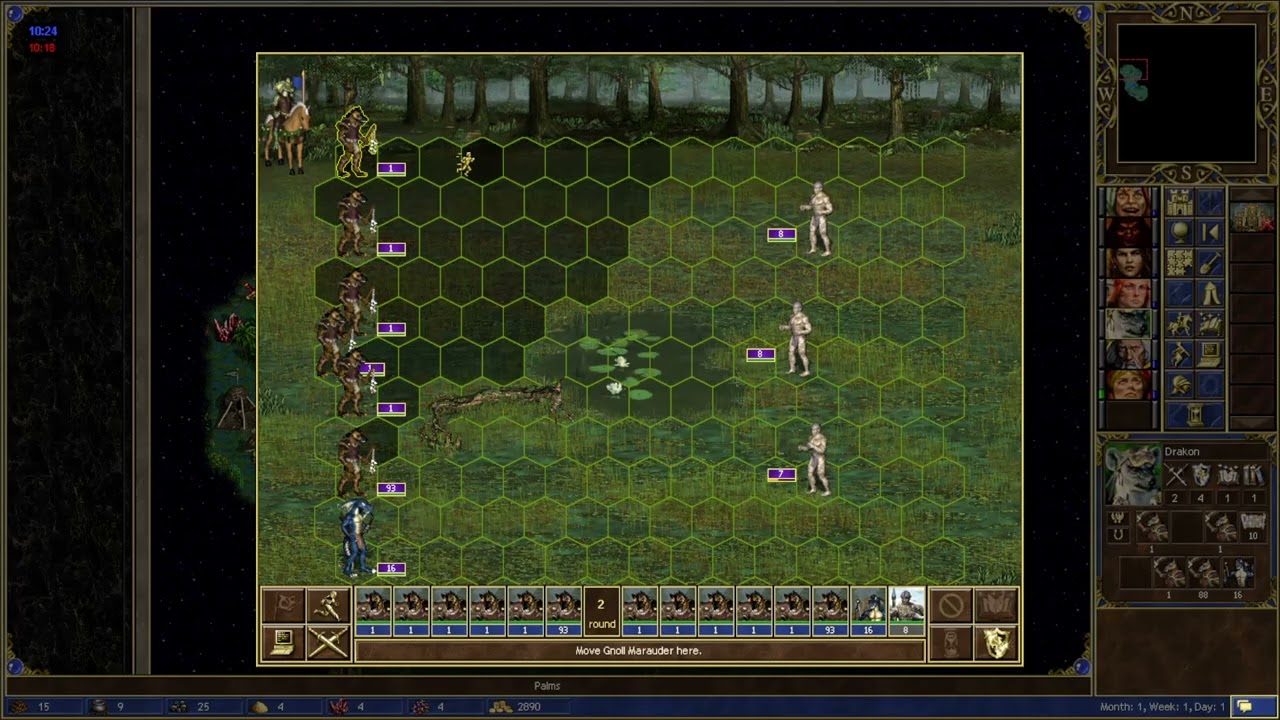 HoMM3 HOTA: Ranked PvP - Jebus Cross - Fortress VS Dungeon