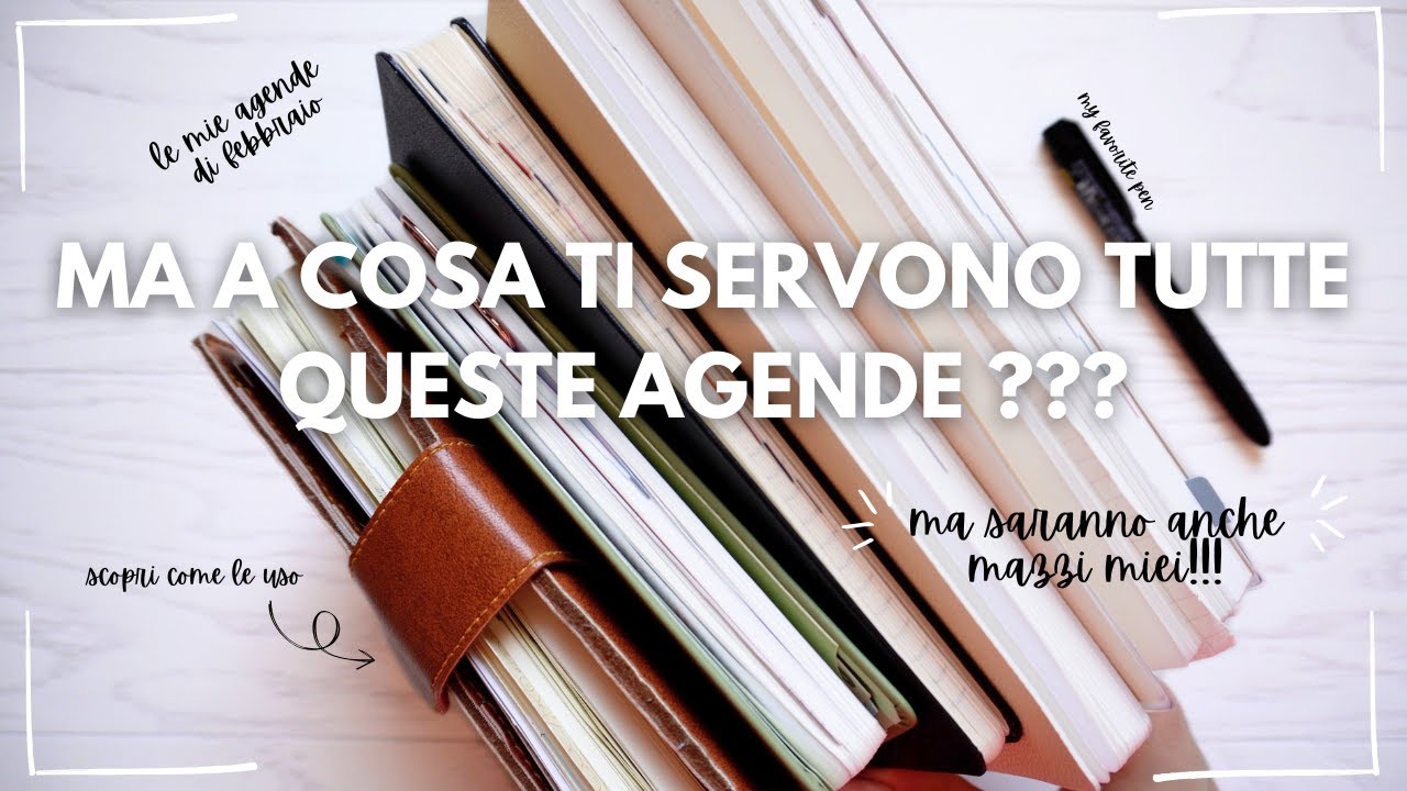 La mia COLLEZIONE completa di AGENDE 2025 e COME le ho USATE a Febbraio! | Creativemme