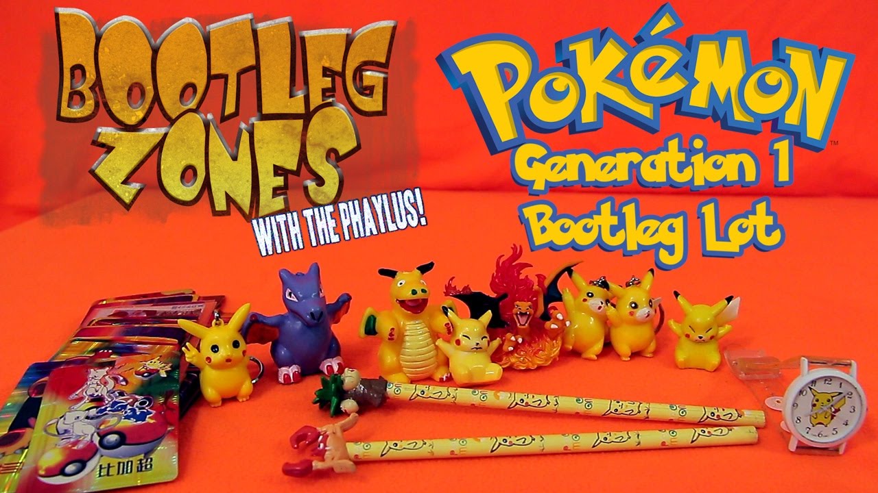 Зоны пиратства: лот Pokemon Generation 1