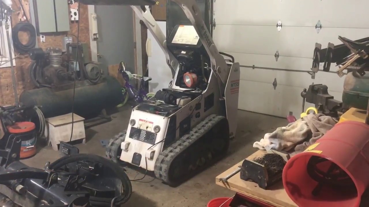 Замена топливного соленоида Bobcat MT55 для мини-погрузчика с бортовым поворотом