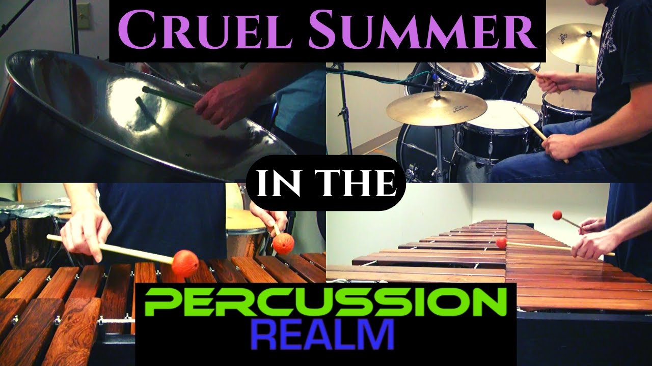 Cruel Summer by Bananarama (Percussion Cover)