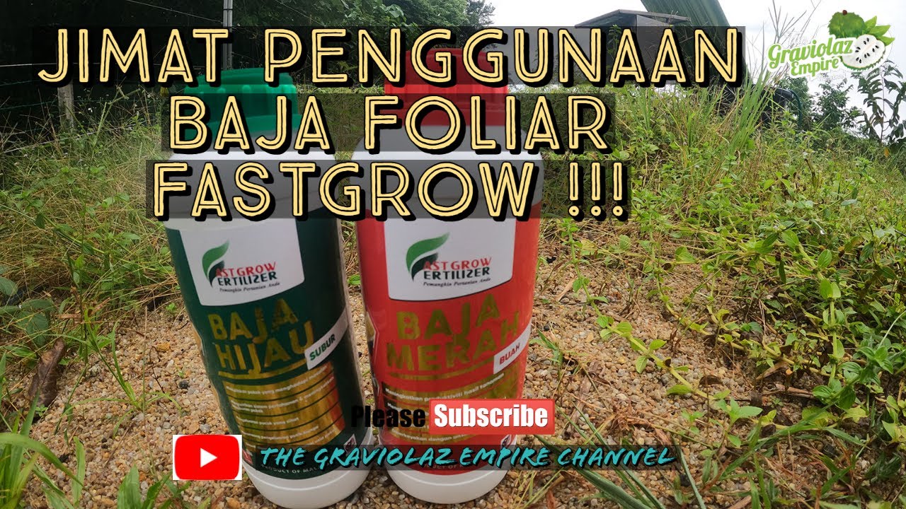 Jimat Penggunaan Baja Foliar FastGrow ❗❗❗ #3️⃣2️⃣