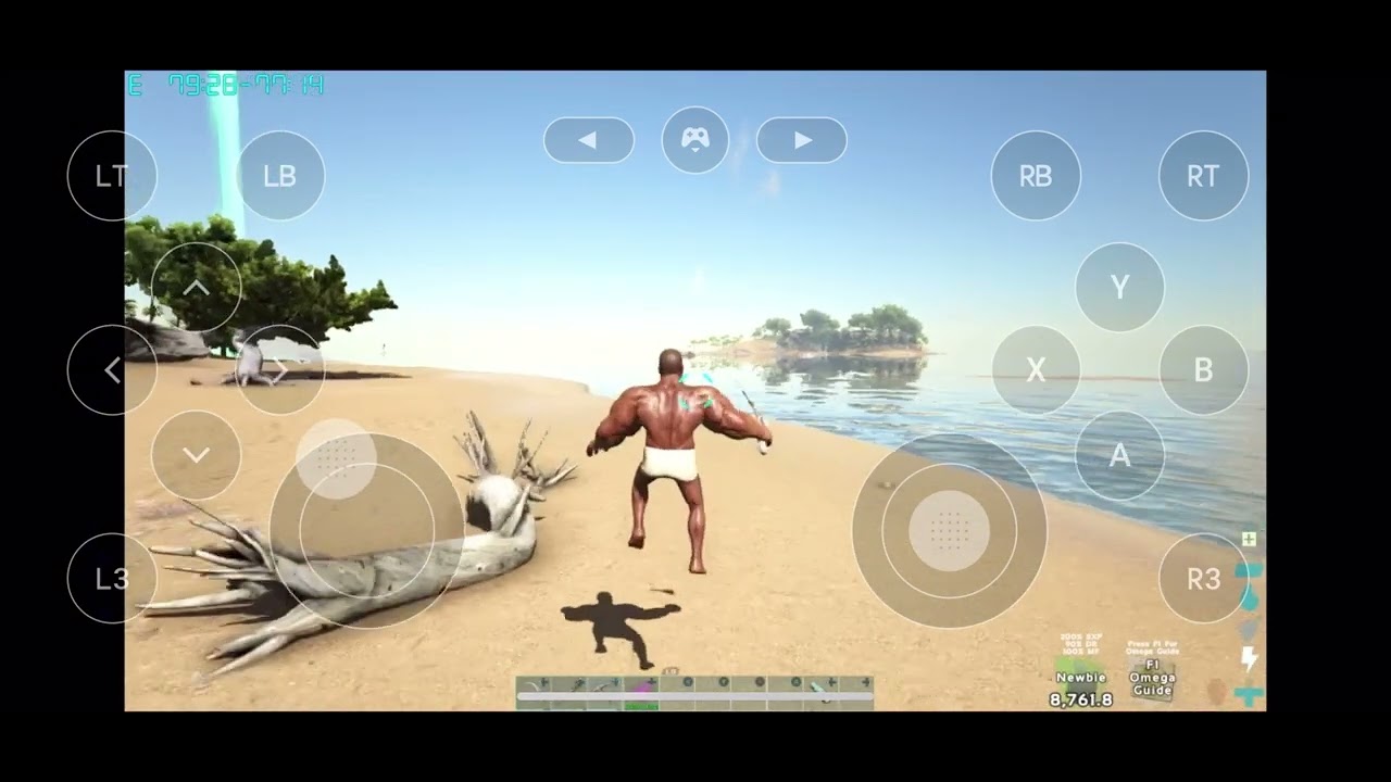ARK PC GIẢ LẬP: Mod OMEGA map the center mình đi fam nguyên liệu chuẩn bị lên thời