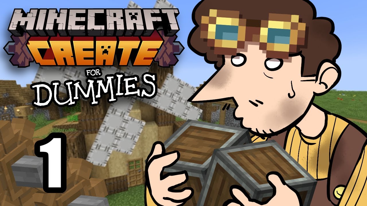 MINECRAFT CREATE MOD, ДЛЯ ЧАЙНИКОВ | урок 1