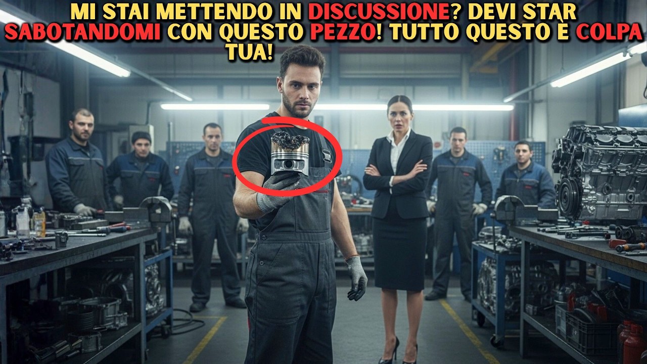 “È Solo Un Rumore”—Rise La Direttrice Tecnica, Poi Lui Estrasse Un Pistone… E Tutti Capirono Subito