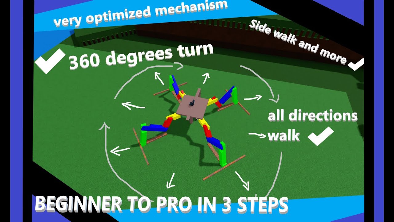 how to make spider mech in build a boat for treasure (beginner to pro)
