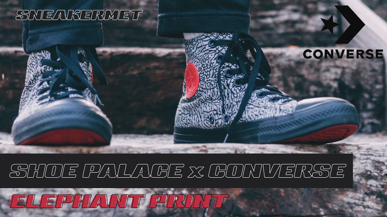 Shoe Palace x Converse ‘Elephant Print’ Review
